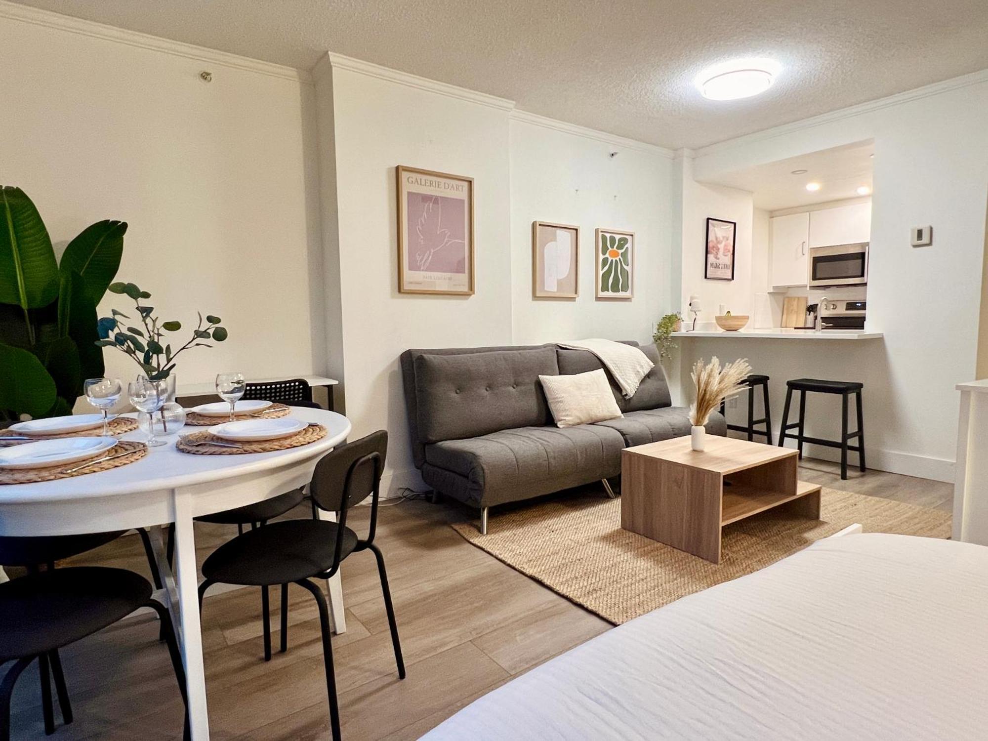Stunning Skyline Views In A Cozy And Stylish Abode Appartement