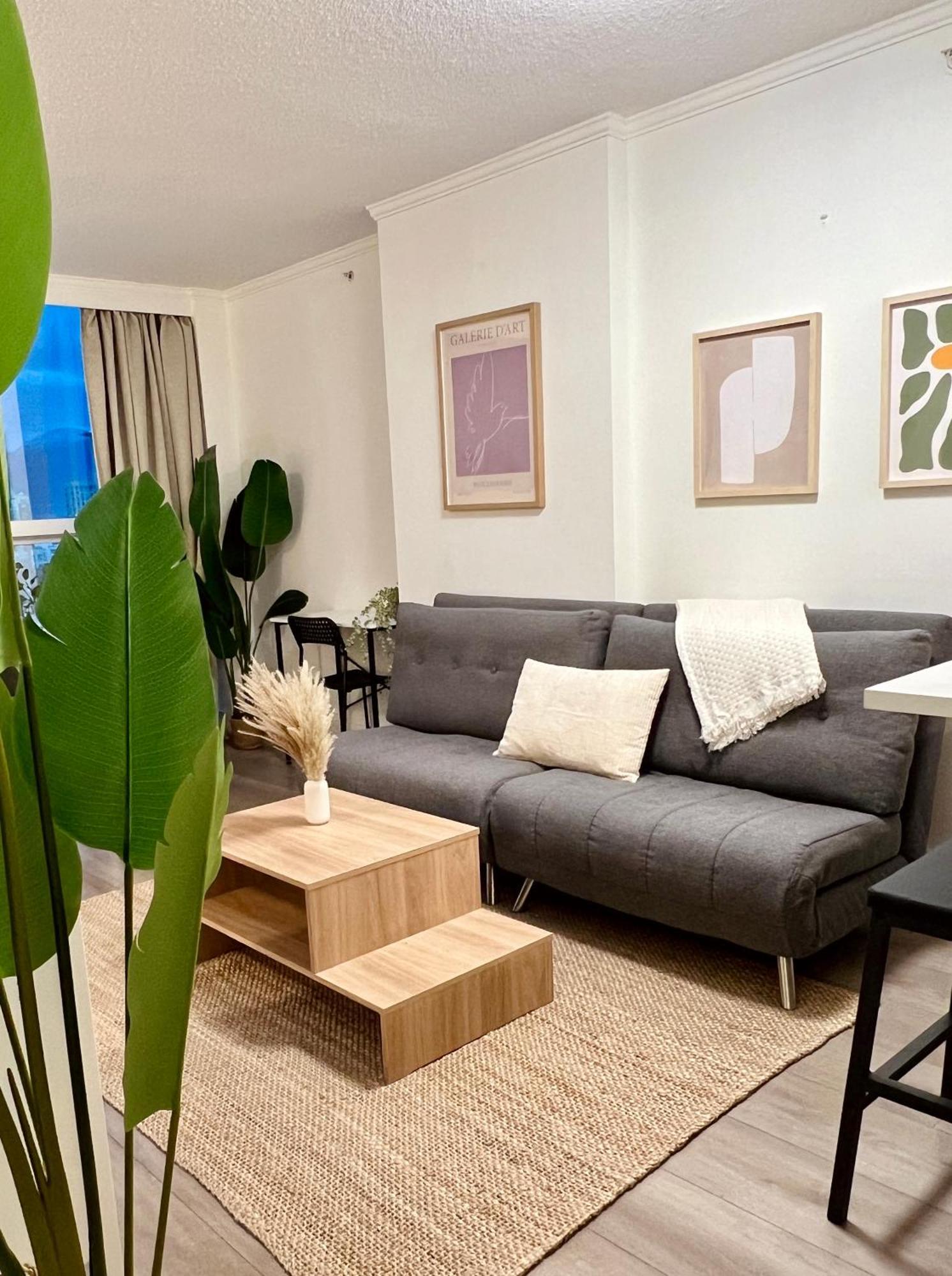 Stunning Skyline Views In A Cozy And Stylish Abode Appartement *